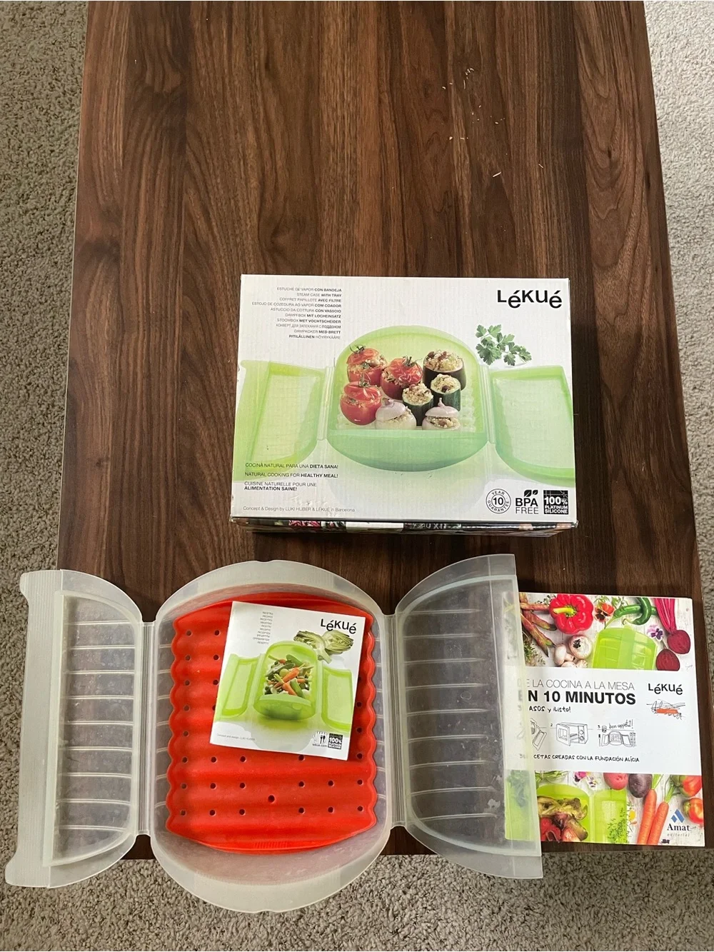 Lékué Microwave Steam case